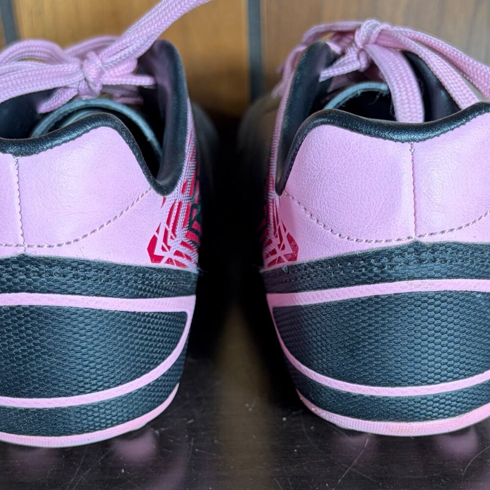 Brava Soccer Girl Racer 3 Soccer Cleats Black Pink Sz 2 - EUC - Picture 6 of 9